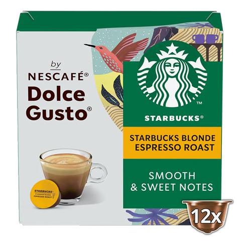 STARBUCKS Coffee Capsules, 12 pcs, STARBUCKS by Dolce Gusto®, "Latte  Macchiato"