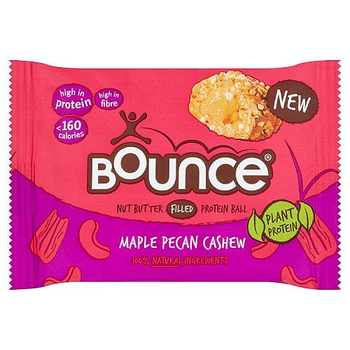 Bounce Vegan Maple Pecan Cashew Protein Ball