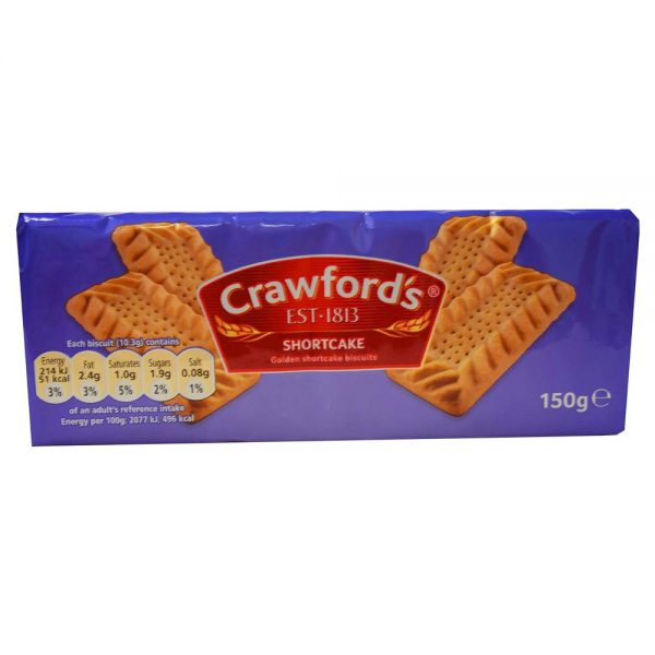 Crawfords Shortcake -150G