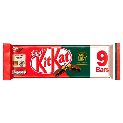 Kit Kat 2F Dark Mint 9 Pack 186.3g