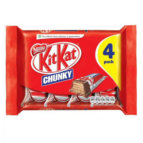 Kit Kat Chunky Milk Chocolate 4Pack 128G