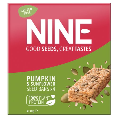 NINE Pumpkin & Sunflower Seed Bar