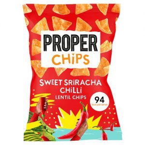 Properchips Sweet Sriracha Chilli Lentil Chips 85g