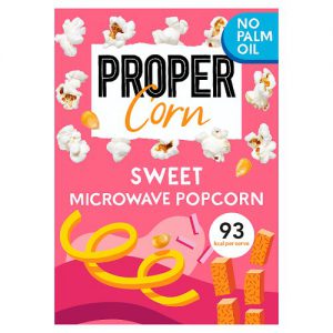 Propercorn Sweet Microwave Popcorn 3 x 70g (210g)