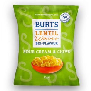 Burts Lentil Waves Sour Cream & Chive