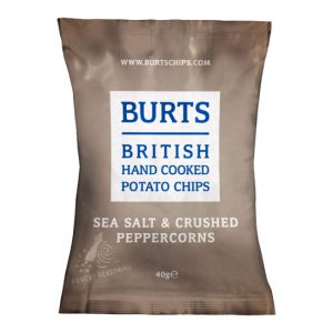 Burts Sea Salt & Crushed Peppercorns