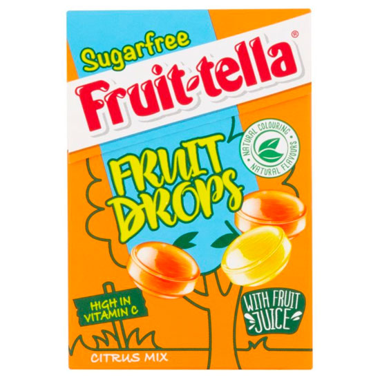 Fruit-tella Sugar Free Fruit Drops - Citrus Mix 45g