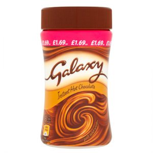 Galaxy Instant Hot Chocolate 200g Jar Price Marked Pack
