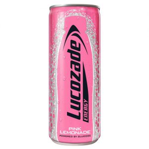 Lucozade Energy Pink Can 24x250ML 65P PMP