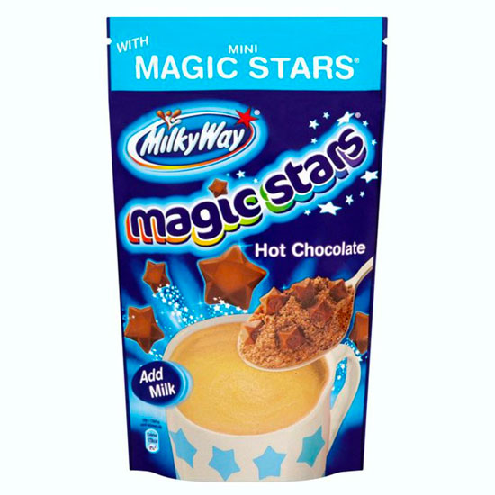Milky Way Instant Hot Chocolate With Milky Way Stars Treat Pouch 140g
