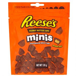 Reese's Peanut Butter Cup Unwrapped Minis Sharing Bag 120g