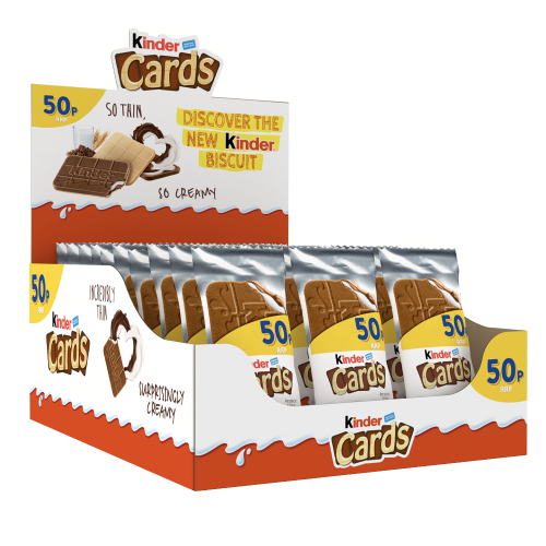 Kinder Cards 26g – E-Natural Limited – Food and Drink Wholesale