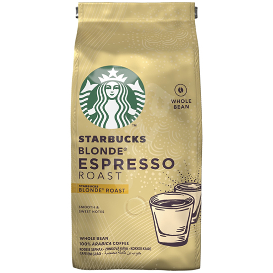 Starbucks Blonde Espresso Roast, Coffee Beans, 200g ENatural Limited