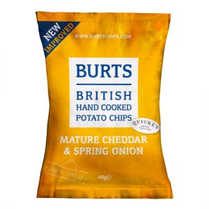 Burts Mature Cheddar & Spring Onion