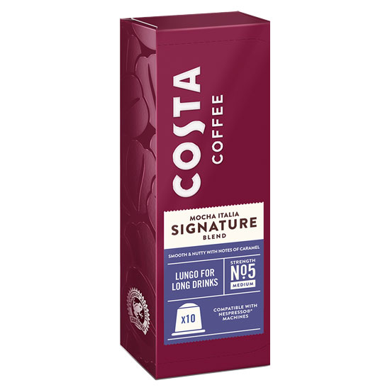 Costa Coffee Signature Blend Lungo (Nespresso Compatible Pods) E