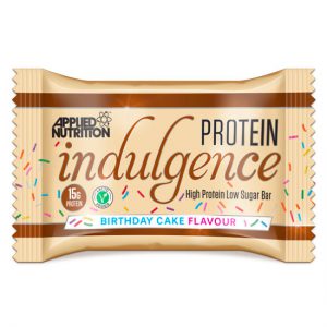 Protein Indulgence Bar 50G Birthday Cake X 12 Units