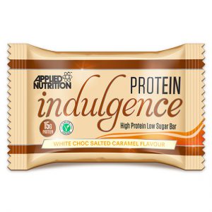 Protein Indulgence Bar 50G White Choc Salted Caramel X 12 Units