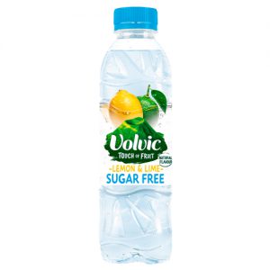 Volvic Touch Of Fruit Lemon and Lime Sugar Free 50cl x12
