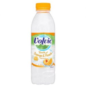 Volvic Touch Of Fruit Orange and Peach 50cl x12