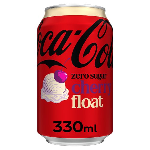 5017726454531_Coca Cola Zero Cherry Vanilla Float 330Ml