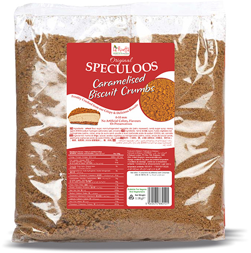 15060474880128_La Ricetta Speculoos Creamy Biscuit Crumbs 0-10mm_1.1kg