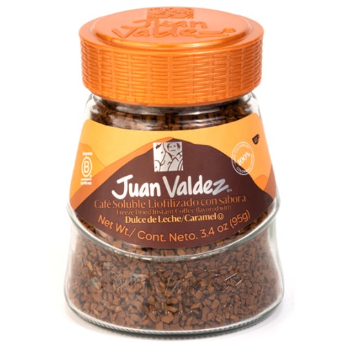 7701362014881_Juan Valdez Freeze Dried Instant Coffee Caramel 95g