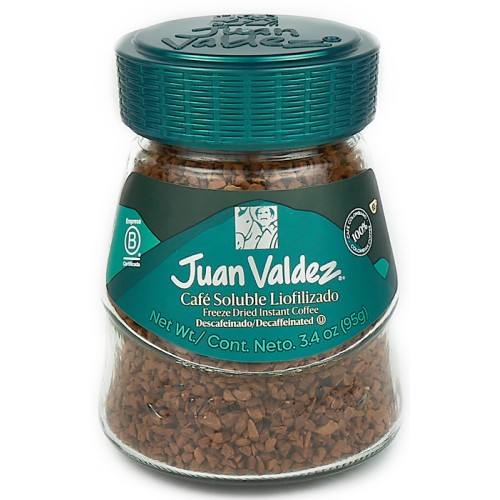 7707211631612_Juan Valdez Freeze Dried Instant Coffee Decaf 95g