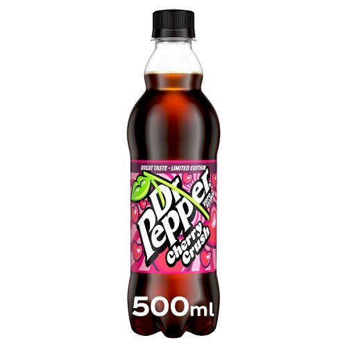 5449000334244_ Dr Pepper Zero Cherry Crush 500Ml