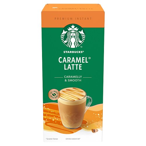 8445290041302_Starbuck Premium 5 Sachet Latte Caramel 115G
