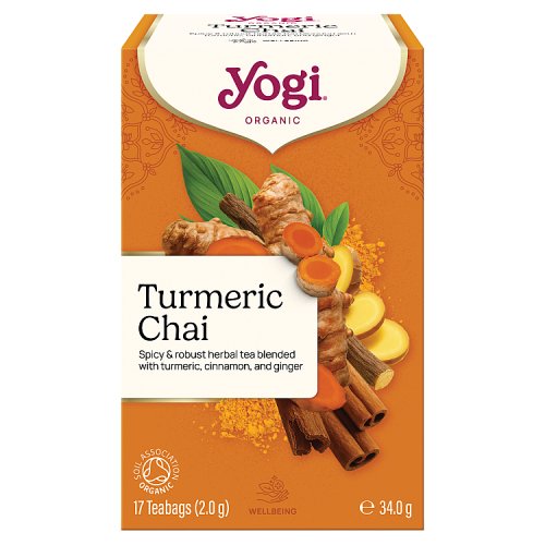 4012824406759_Yogi Tea Tumeric Chai Organic Bags 34G