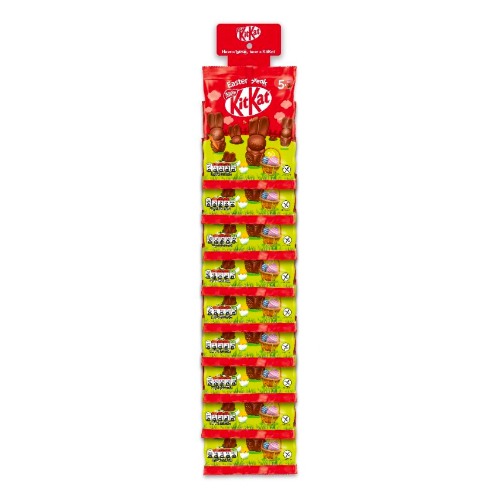 8445291873957_Kit Kat Mini Bunny Pouch Clipstrip (2 Clipstripsx18 Pks) 55G